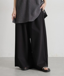 studio CLIP | シルケットポンチタックワイドパンツ[プチサイズあり](その他パンツ)