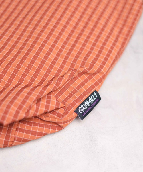 Gramicci（グラミチ）の「【63】【GRAMICCI】PLAID CLIMBING TOTE（トートバッグ・メンズ・オリーブ/ブラウン・FREE）」の7枚目の写真