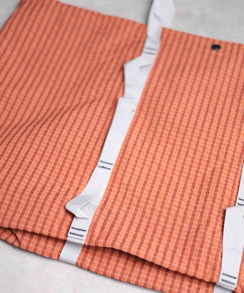 Gramicci（グラミチ）の「【63】【GRAMICCI】PLAID CLIMBING TOTE（トートバッグ・メンズ・オリーブ/ブラウン・FREE）」の8枚目の写真