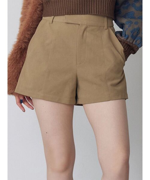 フェイクスウェードショートパンツ（その他パンツ）｜MURUA（ムルーア
