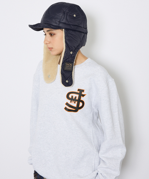 TAION(タイオン)の「【TAION / タイオン】ミリタリー ダウンキャップ/リバーシブルパイロットキャップ/ユニセックス(キャップ・メンズ・ダークネイビー/ブラック/カーキ・フリー)」の5枚目の写真