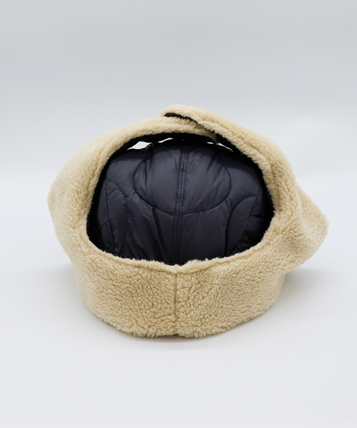 TAION(タイオン)の「【TAION / タイオン】ミリタリー ダウンキャップ/リバーシブルパイロットキャップ/ユニセックス(キャップ・メンズ・ダークネイビー/ブラック/カーキ・フリー)」の10枚目の写真