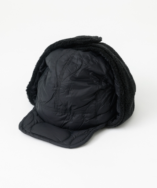 TAION(タイオン)の「【TAION / タイオン】ミリタリー ダウンキャップ/リバーシブルパイロットキャップ/ユニセックス(キャップ・メンズ・ダークネイビー/ブラック/カーキ・フリー)」の16枚目の写真