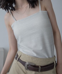 VACANCY | カップ付きラメベアキャミソール(キャミソール)