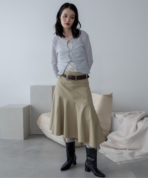 VACANCY（ヴァカンシー）の「カップ付きラメベアキャミソール（キャミソール・レディース・ブラウン/ホワイト/ブルー・FREE）」の20枚目の写真