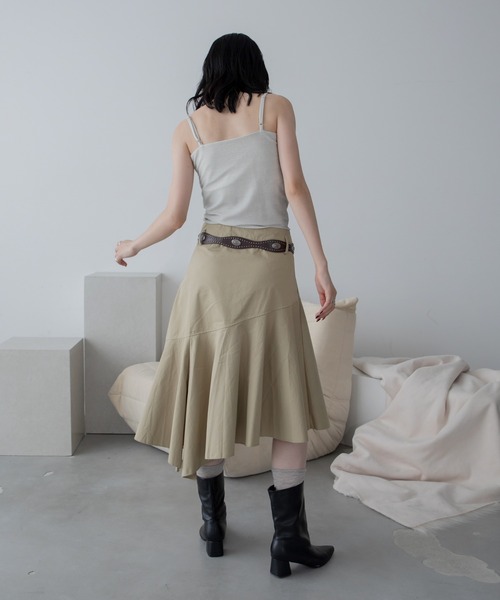 VACANCY（ヴァカンシー）の「カップ付きラメベアキャミソール（キャミソール・レディース・ブラウン/ホワイト/ブルー・FREE）」の21枚目の写真