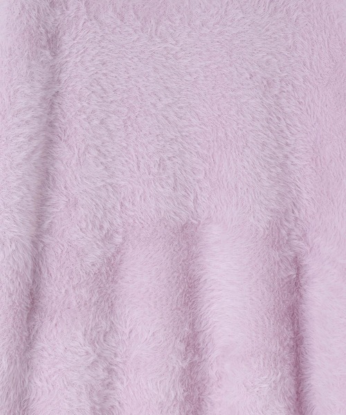 LOWRYS FARM（ローリーズファーム）の「【LFM(U)】SHAGGY YARN プルオーバー　 581689（ニット/セーター・メンズ・チャコールグレー/ブラウン/ラベンダー・FREE）」の10枚目の写真