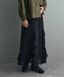 CRAFT STANDARD BOUTIQUE | ラッフルロングスカート(スカート)