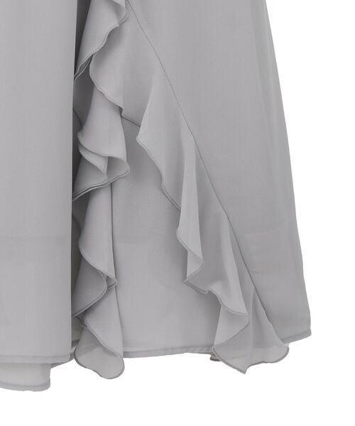 CRAFT STANDARD BOUTIQUE(クラフトスタンダードブティック)の「ラッフルロングスカート(スカート・レディース・グレー/ブラック/ブルーグリーン・FREE)」の14枚目の写真