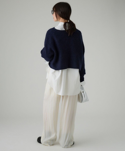 編み柄ニットプルオーバー（ニット/セーター）｜BABYLONE（バビロン