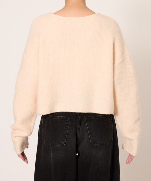 編み柄ニットプルオーバー（ニット/セーター）｜BABYLONE（バビロン