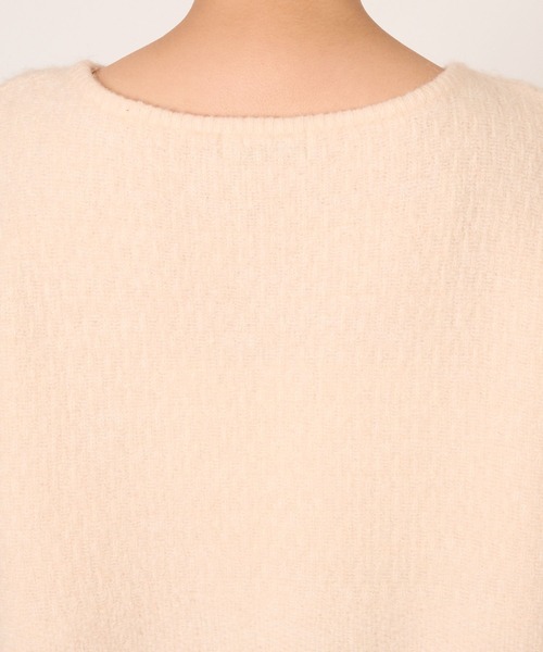 BABYLONE（バビロン）の「編み柄ニットプルオーバー（ニット/セーター・レディース・アイボリー/ネイビー・フリー）」の15枚目の写真