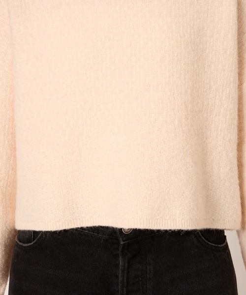 BABYLONE（バビロン）の「編み柄ニットプルオーバー（ニット/セーター・レディース・アイボリー/ネイビー・フリー）」の12枚目の写真