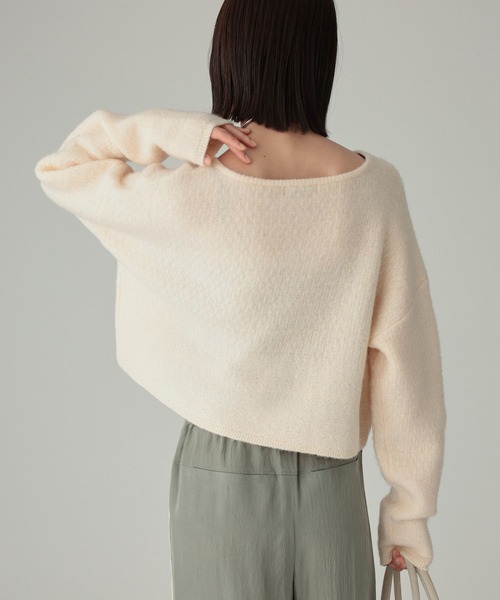 セール】編み柄ニットプルオーバー（ニット/セーター）｜BABYLONE