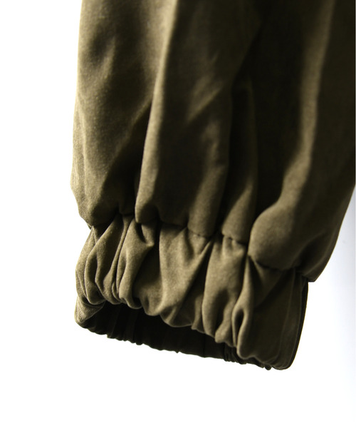 neos（ネオス）の「【neos】ビッグシルエット ピーチ起毛 ライン トラックジャケット（ナイロンジャケット・メンズ・アイボリー/カーキ/チャコールグレー・MEDIUM/LARGE）」の22枚目の写真