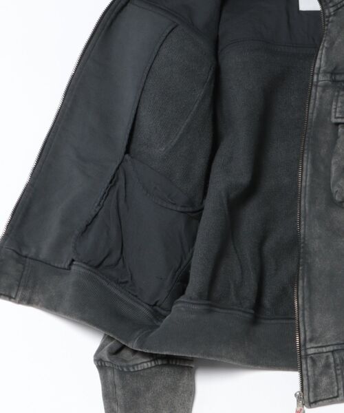 ｺｯﾄﾝﾍﾋﾞｰ裏毛ｹﾐｶﾙｳｫｯｼｭ加工ﾌﾞﾙｿﾞﾝ（その他アウター）｜Vivienne