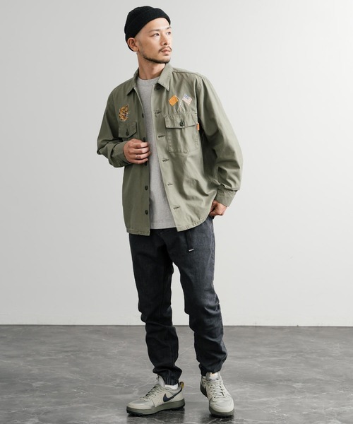 KRIFF MAYER（クリフメイヤー）の「KRIFF MAYER クリフメイヤー ストレッチデニムクライミングジョガーパンツ（デニムパンツ・メンズ・ライトブルー/チャコール/ダークブルー・M/L/XL/S）」の13枚目の写真