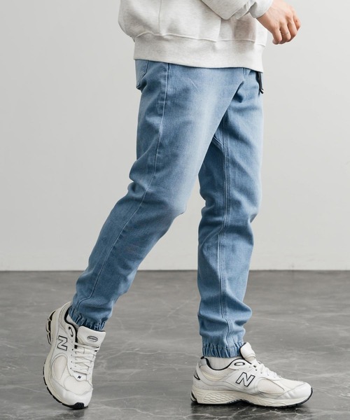 KRIFF MAYER（クリフメイヤー）の「KRIFF MAYER クリフメイヤー ストレッチデニムクライミングジョガーパンツ（デニムパンツ・メンズ・ライトブルー/チャコール/ダークブルー・M/L/XL/S）」の10枚目の写真