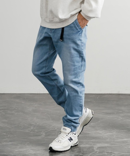 KRIFF MAYER（クリフメイヤー）の「KRIFF MAYER クリフメイヤー ストレッチデニムクライミングジョガーパンツ（デニムパンツ・メンズ・ライトブルー/チャコール/ダークブルー・M/L/XL/S）」の22枚目の写真