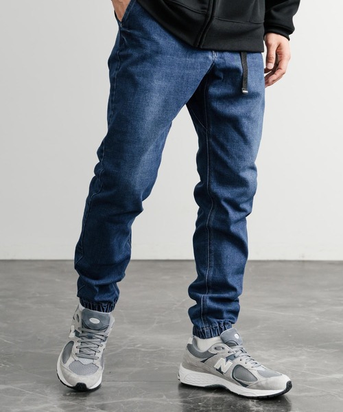 KRIFF MAYER（クリフメイヤー）の「KRIFF MAYER クリフメイヤー ストレッチデニムクライミングジョガーパンツ（デニムパンツ・メンズ・ライトブルー/チャコール/ダークブルー・M/L/XL/S）」の6枚目の写真