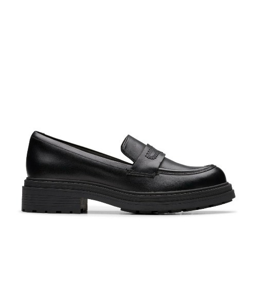 Clarks(クラークス)の「Clarks Orinoco3 Edge(クラークス オリノコ3 エッジ)(ローファー・レディース・ブラック系/ワイン系・23.5cm/24cm/24.5cm/25cm/22cm/22.5cm/23cm)」の2枚目の写真