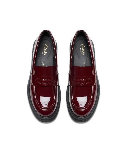 Clarks(クラークス)の「Clarks Orinoco3 Edge(クラークス オリノコ3 エッジ)(ローファー・レディース・ブラック系/ワイン系・23.5cm/24cm/24.5cm/25cm/22cm/22.5cm/23cm)」の3枚目の写真