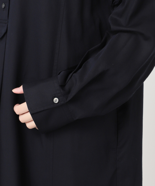 JOURNAL STANDARD relume(ジャーナルスタンダード レリューム)の「《WEB限定》レーヨンツイルロングワンピース(ワンピース・レディース・カーキ/ネイビー・FREE)」の20枚目の写真
