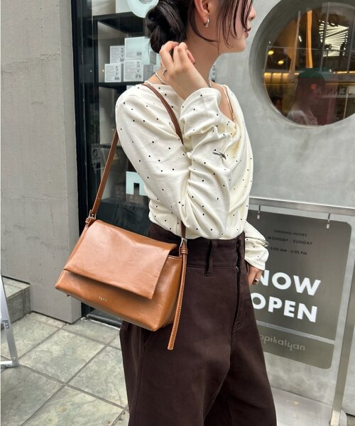 セール】loti フラップショルダーBAG（ショルダーバッグ）｜mystic