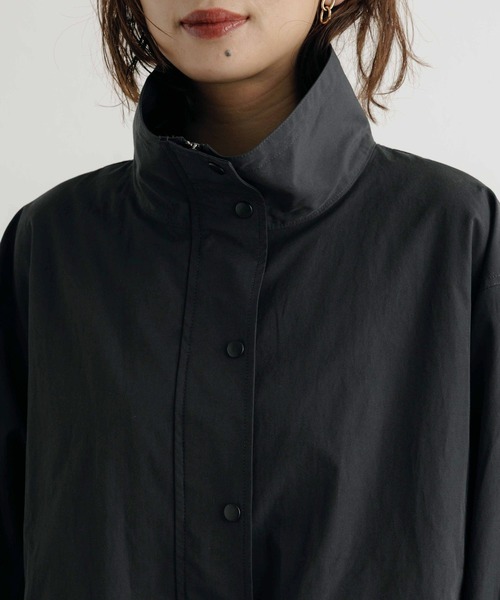 セール】ナイロンスタンドカラーブルゾン（ブルゾン）｜studio CLIP