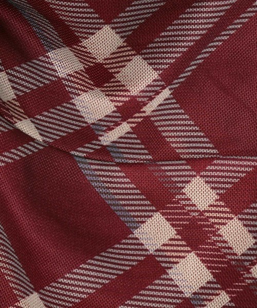 3.3 Field Trip （3.3フィールドトリップ）の「3.3 Field Trip／チェックリボンシアーロングスリーブ（Tシャツ/カットソー・レディース・ブラウン/ブラック/レッド・FREE）」の10枚目の写真