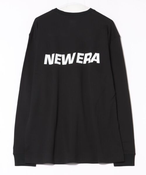 NEW ERA(ニューエラ)の「NEW ERA/ニューエラ 長袖 Tシャツ/ロンT 軽量 14668840/14668841(Tシャツ/カットソー・メンズ・ホワイト/ブラック・L/XL/2XL/M)」の3枚目の写真