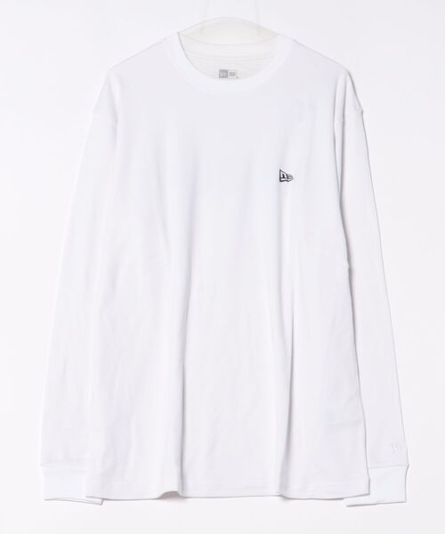 NEW ERA(ニューエラ)の「NEW ERA/ニューエラ 長袖 Tシャツ/ロンT 軽量 14668840/14668841(Tシャツ/カットソー・メンズ・ホワイト/ブラック・L/XL/2XL/M)」の12枚目の写真