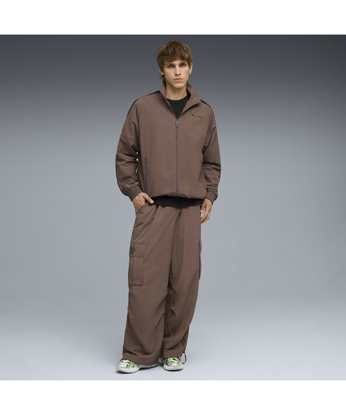 PUMA（プーマ）の「PUMA プーマ ユニセックス PUMA x RIPNDIP T7 オーバーサイズド トラック ジャケ（ジャージ・メンズ・ブロンズ/ブラック・SMALL/MEDIUM/LARGE/X-LARGE/X-SMALL）」の4枚目の写真