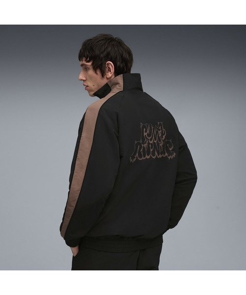 PUMA（プーマ）の「PUMA プーマ ユニセックス PUMA x RIPNDIP T7 オーバーサイズド トラック ジャケ（ジャージ・メンズ・ブロンズ/ブラック・SMALL/MEDIUM/LARGE/X-LARGE/X-SMALL）」の12枚目の写真