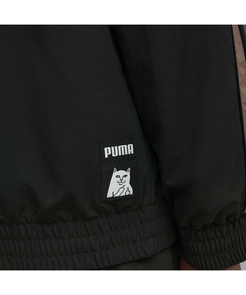 PUMA（プーマ）の「PUMA プーマ ユニセックス PUMA x RIPNDIP T7 オーバーサイズド トラック ジャケ（ジャージ・メンズ・ブロンズ/ブラック・SMALL/MEDIUM/LARGE/X-LARGE/X-SMALL）」の13枚目の写真