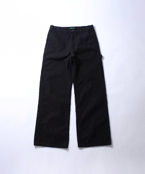 soe（ソーイ）の「Pilling Painter Trousers（スラックス・メンズ・グレー/ブラック・2/1）」の5枚目の写真