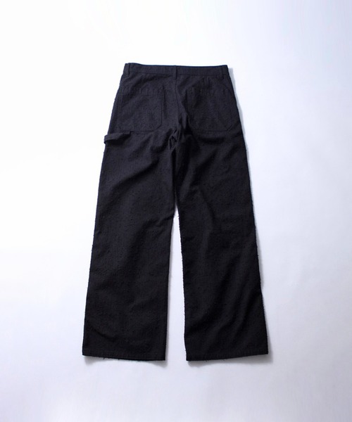 soe（ソーイ）の「Pilling Painter Trousers（スラックス・メンズ・グレー/ブラック・2/1）」の4枚目の写真