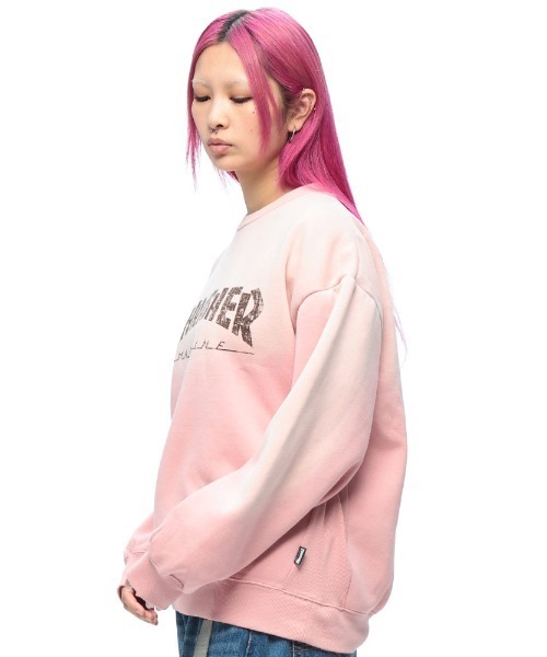 THRASHER(スラッシャー)の「THRASHER (スラッシャー) 裏起毛 スウェット トレーナー メンズ レディース グラデーション(スウェット・メンズ・ブラウン/ブラック/ピンク・L/M/LL)」の7枚目の写真