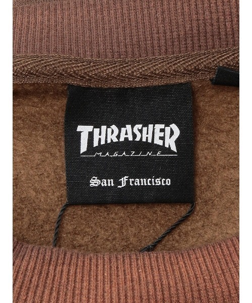 THRASHER(スラッシャー)の「THRASHER (スラッシャー) 裏起毛 スウェット トレーナー メンズ レディース グラデーション(スウェット・メンズ・ブラウン/ブラック/ピンク・L/M/LL)」の15枚目の写真