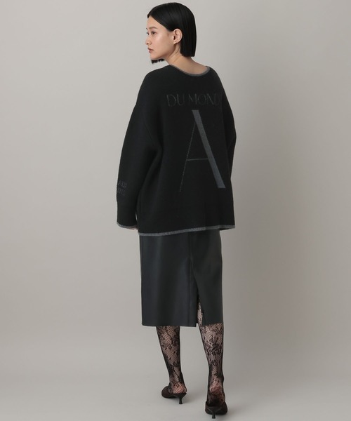 A part by（アパートバイ）の「フェイクレザーミディスカート（スカート・レディース・ブラック/ブルー系その他4・SMALL/MEDIUM）」の11枚目の写真