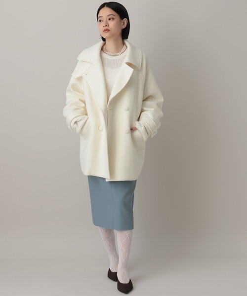 A part by（アパートバイ）の「フェイクレザーミディスカート（スカート・レディース・ブラック/ブルー系その他4・SMALL/MEDIUM）」の12枚目の写真