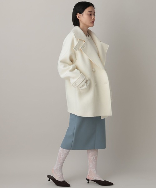 A part by（アパートバイ）の「フェイクレザーミディスカート（スカート・レディース・ブラック/ブルー系その他4・SMALL/MEDIUM）」の10枚目の写真