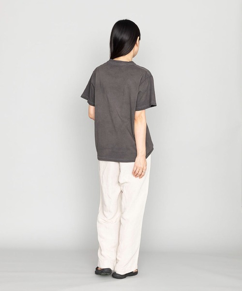 kuros'(クロス)の「【kuros’オリジナル】暮染 ORIGINALTシャツ(Tシャツ/カットソー・メンズ・チャコールグレー・X-LARGE/MEDIUM/LARGE)」の4枚目の写真