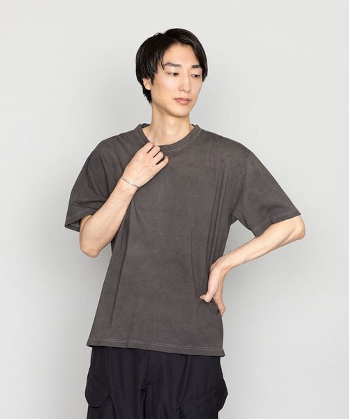 kuros'(クロス)の「【kuros’オリジナル】暮染 ORIGINALTシャツ(Tシャツ/カットソー・メンズ・チャコールグレー・X-LARGE/MEDIUM/LARGE)」の11枚目の写真