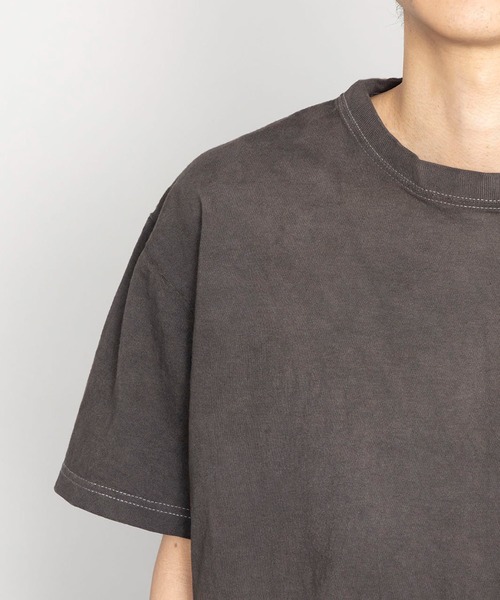 kuros'(クロス)の「【kuros’オリジナル】暮染 ORIGINALTシャツ(Tシャツ/カットソー・メンズ・チャコールグレー・X-LARGE/MEDIUM/LARGE)」の15枚目の写真