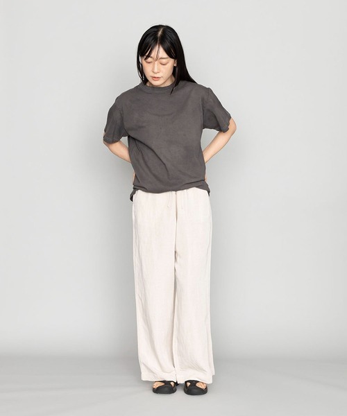 kuros'(クロス)の「【kuros’オリジナル】暮染 ORIGINALTシャツ(Tシャツ/カットソー・メンズ・チャコールグレー・X-LARGE/MEDIUM/LARGE)」の2枚目の写真