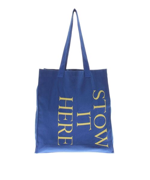 Ungrid（アングリッド）の「ビッグロゴトートバッグ（トートバッグ・レディース・レッド/ブラウン/アイボリー/ブルー・FREE）」の5枚目の写真