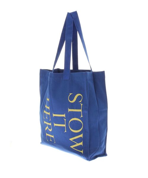 Ungrid（アングリッド）の「ビッグロゴトートバッグ（トートバッグ・レディース・レッド/ブラウン/アイボリー/ブルー・FREE）」の6枚目の写真