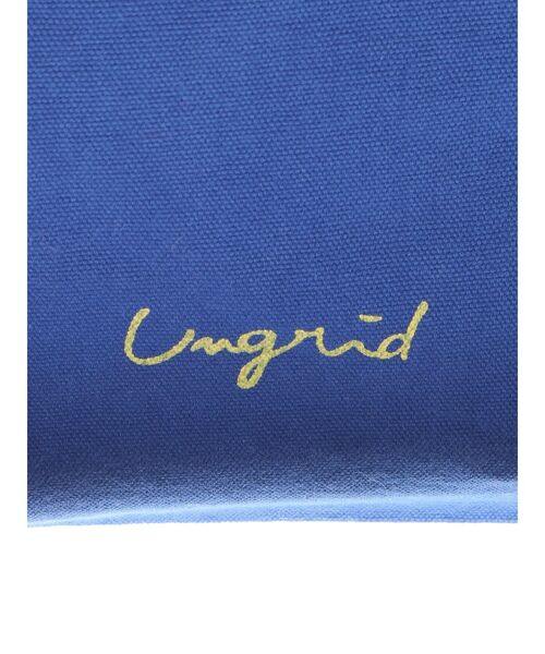 Ungrid（アングリッド）の「ビッグロゴトートバッグ（トートバッグ・レディース・レッド/ブラウン/アイボリー/ブルー・FREE）」の10枚目の写真