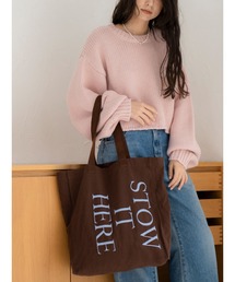 Ungrid | ビッグロゴトートバッグ(トートバッグ)